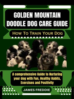 cover image of Golden Mountain Doodle Dog care guide